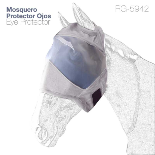 Mosquero Para Caballo Sin Orejeras Rg-5942