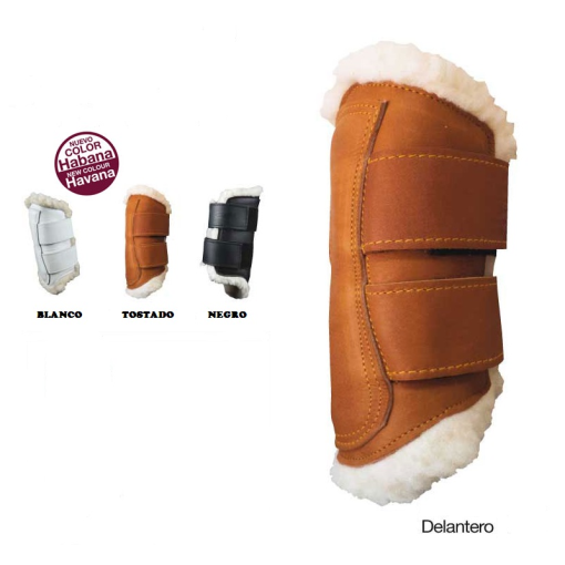 Protector Zaldi Extra Cuero Borreguillo Mano