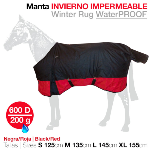 Manta Invierno Impermeable 600D