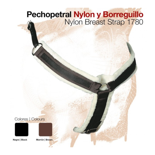 PECHOPETRAL NYLON BORREGUILLO SINTETICO