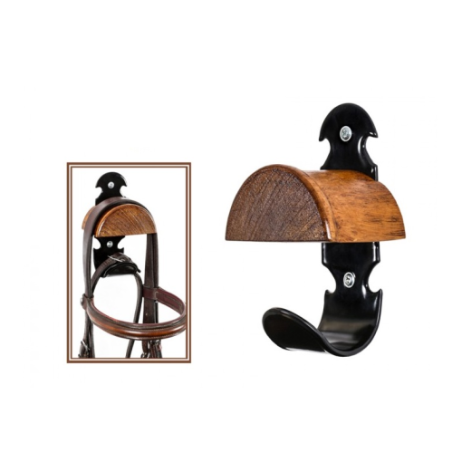 PORTABRIDA MADERA STUBBS RETRO BRIDLE RACK