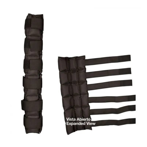 PROTECTOR GEL FRIO PARA TENDONES LARGO NEGRO UNIDAD