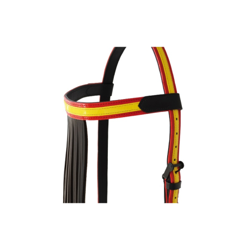 CONJUNTO CABEZADA VAQUERA + PECHOPETRAL VAQUERO BANDERA ESPAÑA
