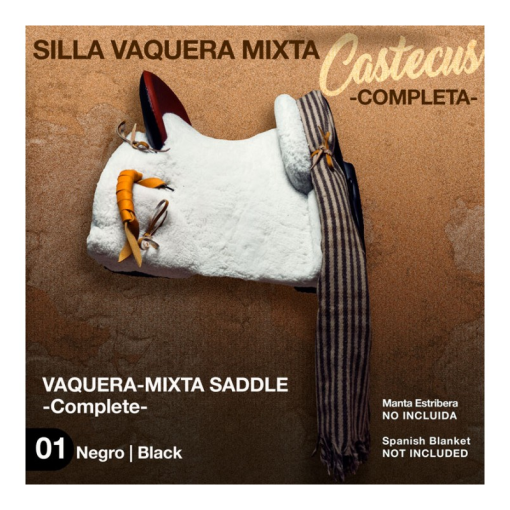SILLA VAQUERA MIXTA CASTECUS (COMPLETA)