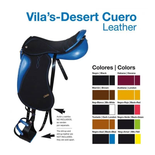 SILLA ZALDI RAID VILA'S-DESERT CUERO