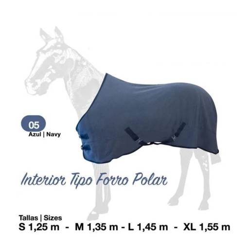 MANTA KARBAN FLEECE AZUL