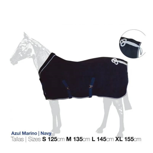 MANTA POLAR DELUXE CON CINCHUELO