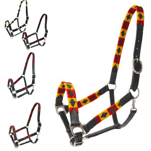 CABEZADA CUADRA LEXHIS CUERO MODELO NAVAJO