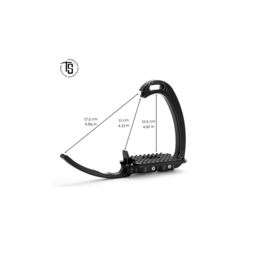 ESTRIBO INGLES TECH STIRRUPS VENICE DRESSAGE SLOPED SEGURIDAD (PAR)
