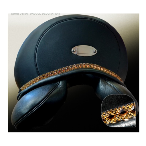 ADORNO SILLA TIRA DECORATIVA TRASERA GOLD