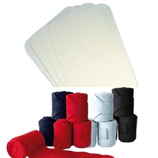 Conjunto 4 Vendas Polo Fleece + 4 Bajo Vendas Paño