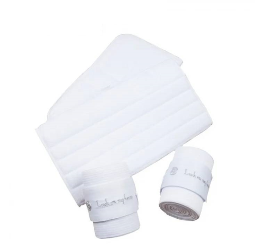 Venda + Paño Conjunto Blanco
