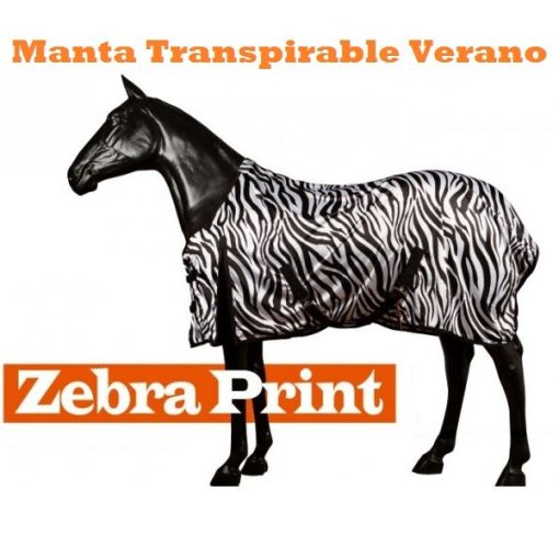 Manta Verano Zebra Print