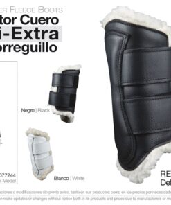 Protector Zaldi Extra Cuero Borreguillo Mano Blanc