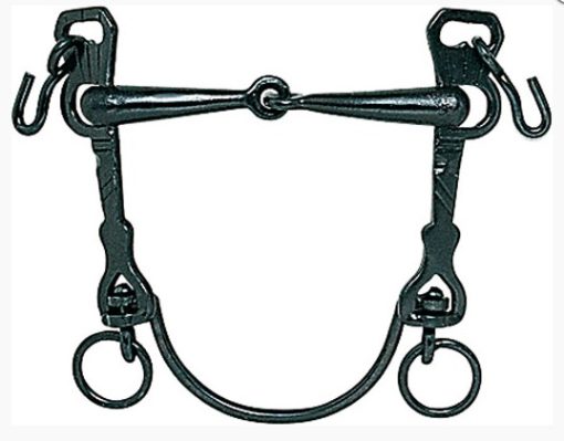 Bocado Vaquero B/curva Partido Pav. 12.5Cm