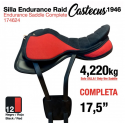SILLA ENDURANCE RAID CASTECUS 7.5" NEGRO/ROJO