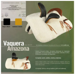 Silla Zaldi C. Vaquera Amazona (Comp) 