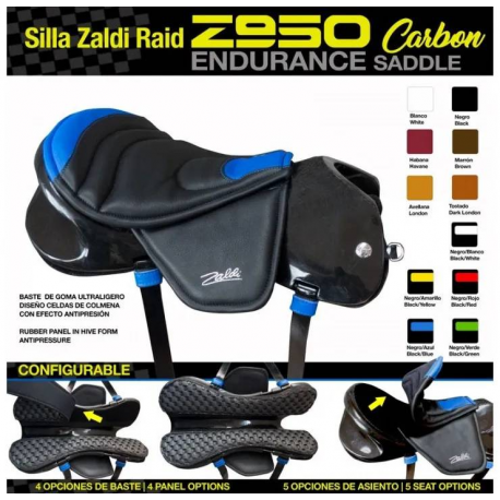 SILLA ZALDI ENDURANCE RAID Z950 CARBON