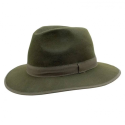 Sombrero Indiana Lana Verde 