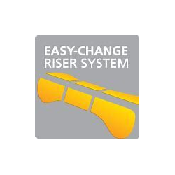 CUÑA BASTE WINTEC/BATES EASY CHANGE RISER SYSTEM DELANTERO (PAR)