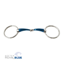 FILETE SEFTON ROYAL BLUE ANILLA EMBOCADURA PARTIDA CURVA CON BLOQUEO GROSOR 14 MM