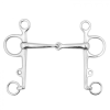 BOCADO PELHAM PARTIDO CROMADO 12.5CM