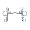 BOCADO PELHAM FINO 14MM PUENTE INOX