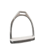 ESTRIBO INGLÉS CROMADO CON TACO 11cm
