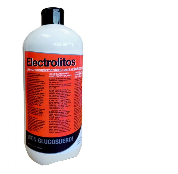 Pienso Complementario Electrolitos Zaldi: 1Litro