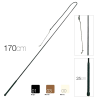 FUSTA COCHE W. CORTA  170CM.
