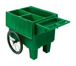 CARRETILLA PARA PIENSO CON RUEDAS