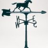 Veleta Caballo Aluminio Negro