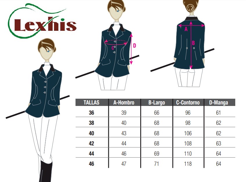 CHAQUETA CONCURSO LEXHIS LONKA MUJER - Imagen 2