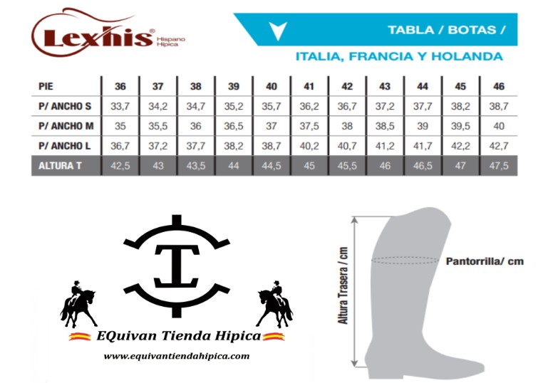 BOTA LEXHIS HOLANDA - Imagen 12