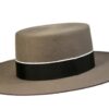 SOMBRERO ALA ANCHA GRIS LANA
