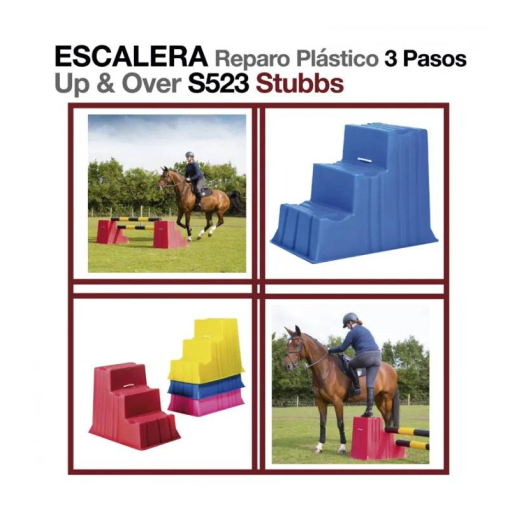 Escalera Reparo Plastico 3 Pasos Stubbs