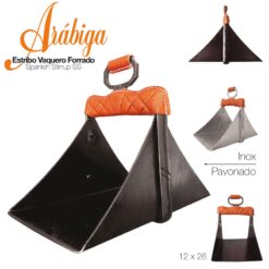 Estribo Vaquero Arabiga Inox