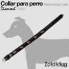 Collar PERRO Diamont Dc095 Negro