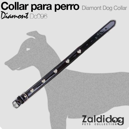Collar PERRO Diamont CORAZONES