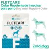 Collar PARA PERROS Repelente Insectos Fletcare