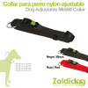 COLLAR NYLON AJUSTABLE PARA PERRO