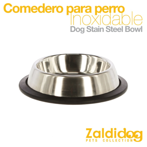 Comedero perro Inox 700Ml