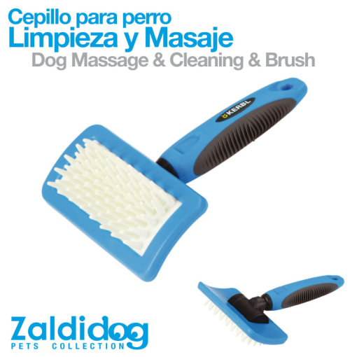 Cepillo Para Limpieza Y Masaje 18Cm X 12Cm PARA PERROS