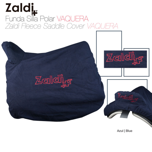Funda Silla Zaldi T+T Polar Vaquera Azul