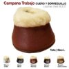 Campana Trabajo Cuero Con Borreguillo