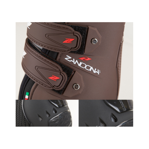 PROTECTOR ZANDONÀ CARBON AIR ACTIVE-FIT VELCRO MENUDILLO (PAR)