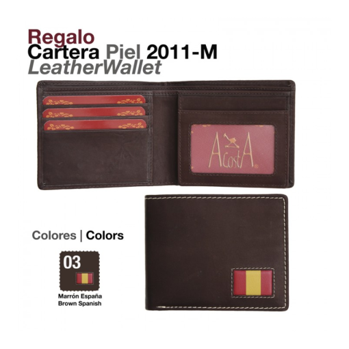 CARTERA PIEL 2011-N ESPAÑA