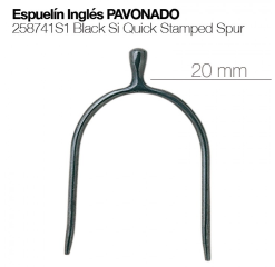 ESPUELÍN INGLÉS PAVONADO