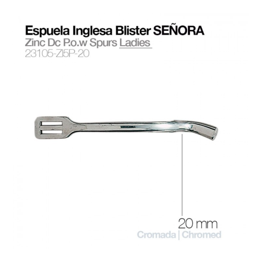 ESPUELA INGLESA BLISTER CONTACTO SEÑORA