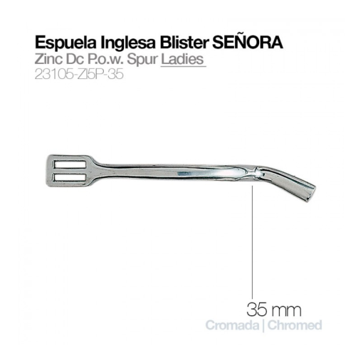 ESPUELA INGLESA BLISTER CONTACTO SEÑORA